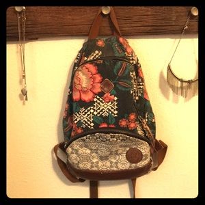 Rustic/ beach backpack 🌿🌿🌸